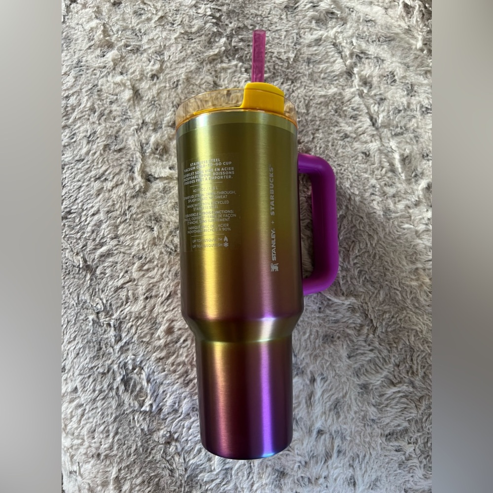 Brand New Sunset Gradient Starbucks X Stanley Quencher (40oz)